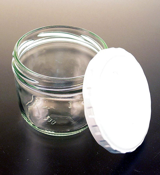 Ronde slump pot zonder deksel, ø 82mm, 230 ml, geschikt voor 1 stuk, ideaal voor opslag