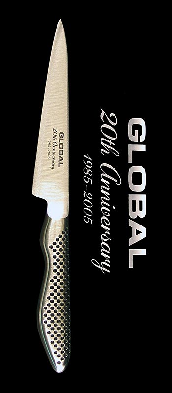 Global GS-36 universele mes, gebogen lange steel, 11 cm, 1 stuk