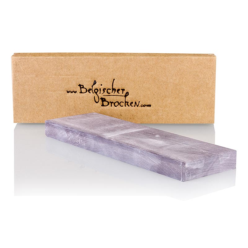 Slijpsteen Belgische brok, natuursteen blauw, 20x6cm, korrelgrootte 5000, 1 stuk