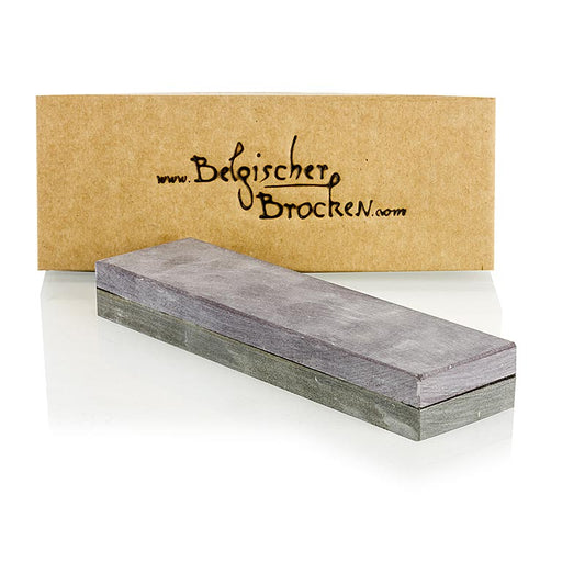 Slijpsteen Belgisch brok, combinatiesteen blauw/grijs, 15x4cm, 1200/5000, 1 st