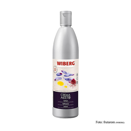 500 ml knijpfles van WIBERG Crema di Aceto met saffraan