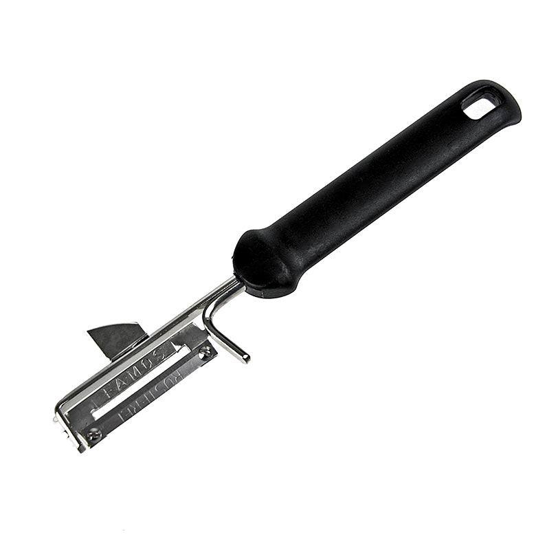 Aspergeschiller, goed mes, zwart, kunststof handvat, 1 stuk
