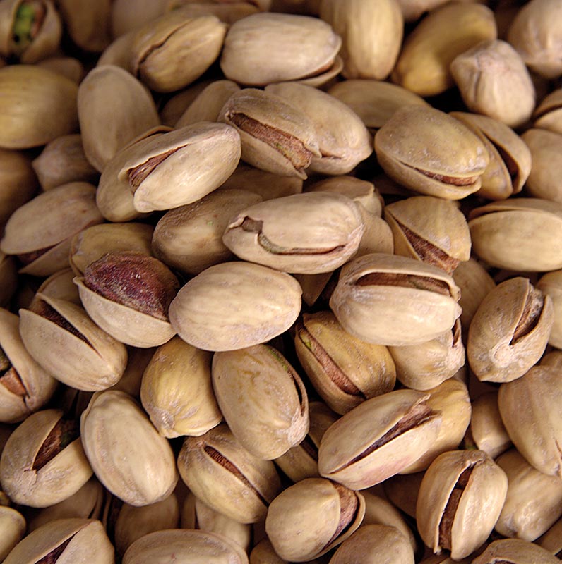 Geroosterde en gezouten pistachenoten in de dop, verpakt in 1 kg verpakking