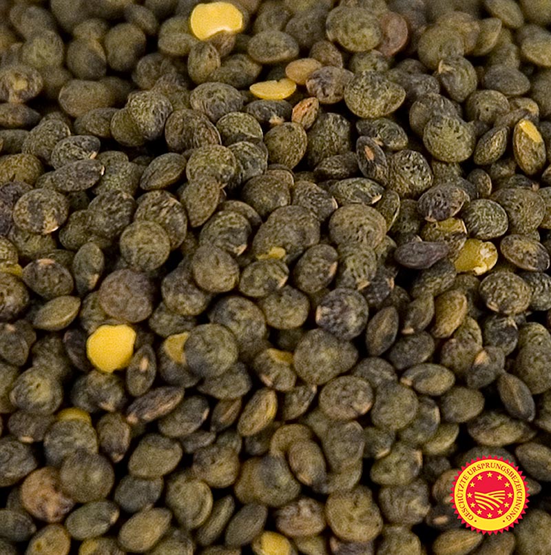 Groene linzen - Lentilles du Puy, traditionele teelt, BOB, Frankrijk, 5 kg