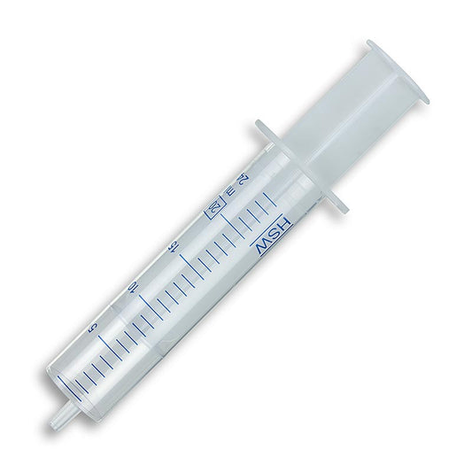Spuit van kunststof, wegwerp, 20 ml, 1 stuk
