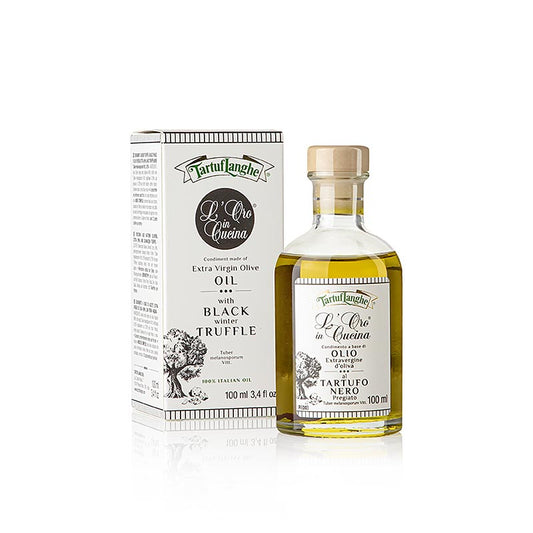Tartuflanghe Extra Vierge Olijfolie L´Oro in Cucina met wintertruffel & aroma 100 ml