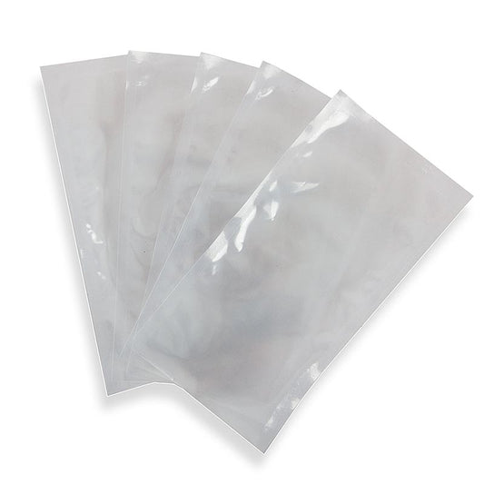 Vacuümzakjes met sealrand, 130 mm x 260 mm, glad, 100 stuks