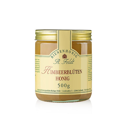 Frambozenbloesemhoning, Duitsland, licht, mild fruitig, fijne frambozensmaak, 500 g