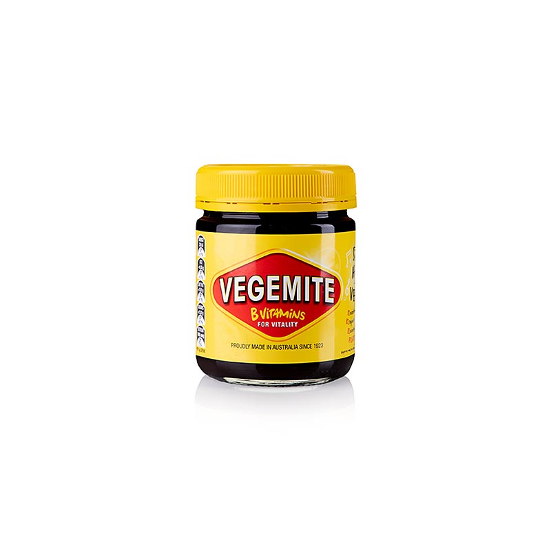 Vegemite - geconcentreerd gistextract, kruidenpasta als broodbeleg, 220 g