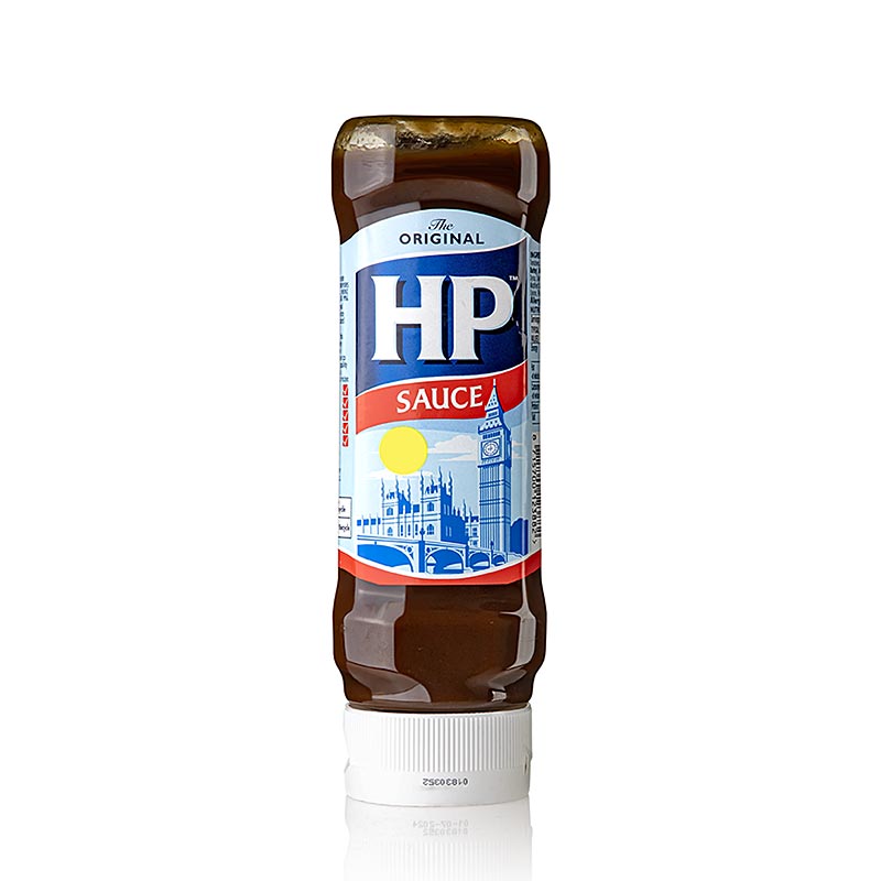 HP Saus The Original, de klassieke saus, Nr1 uit Engeland, knijpfles, 454 g - Een smakelijke en populaire saus met klassieke Engelse smaak, verpakt in een handige knijpfles van 454 g