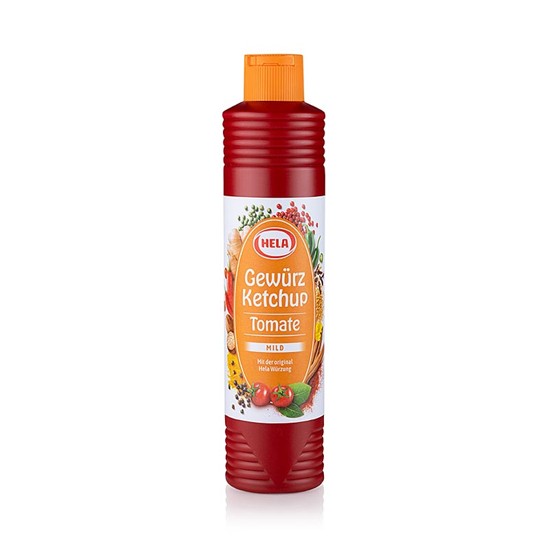 HELA tomatenketchup, mild, 800 ml