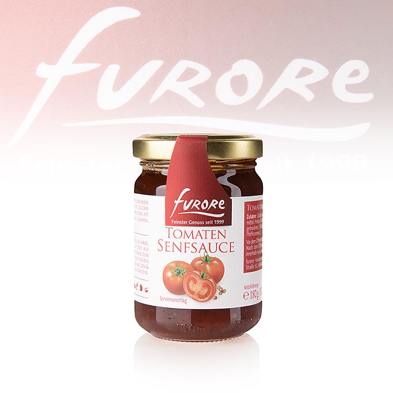 130 ml flesje Furore tomaten- en mosterdsaus, perfect voor bijgerechten en salades