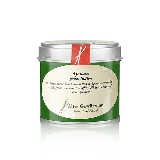 Afbeelding van Ajwain zaden (adiowan vruchten), verkrijgbaar bij Old Spice Centre, 80 g