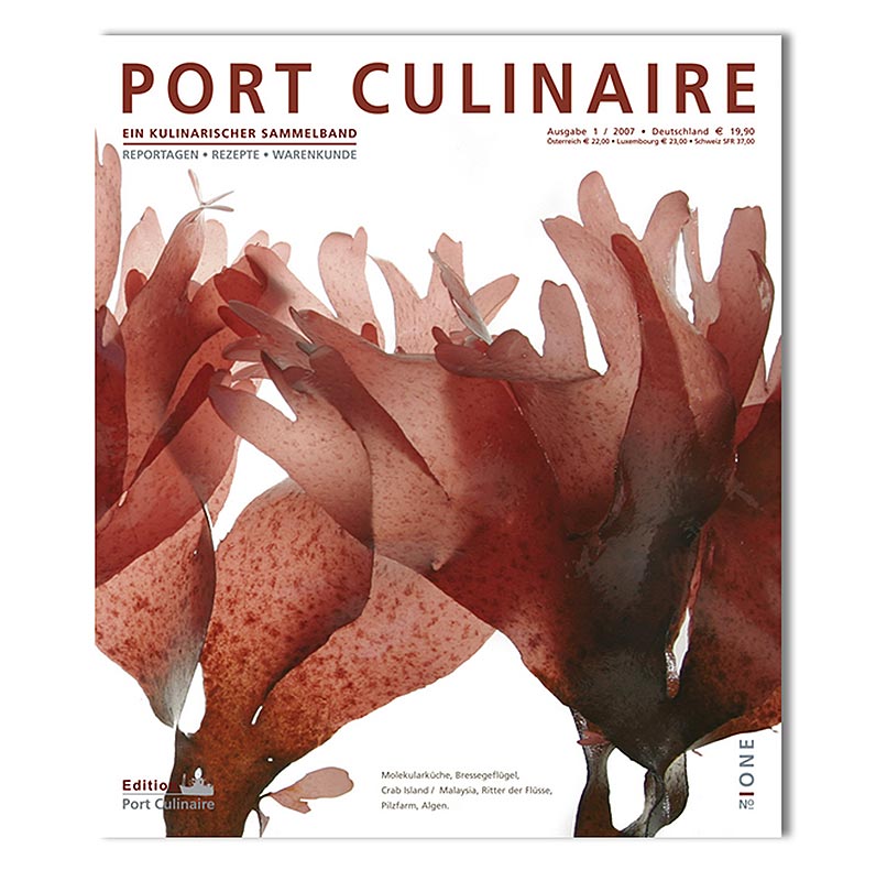 Port Culinaire - Gourmet Magazine, uitgave 1, 1 stuk - Een luxueus culinair tijdschrift voor fijnproevers