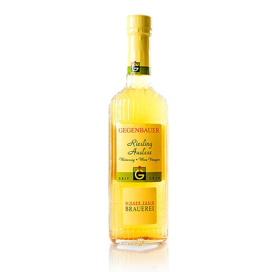 250 ml fles Wijnazijn Riesling Auslese met een zuurgraad van 6%