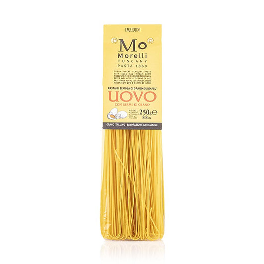Morelli 1860 Tagliolini al Uovo, met ei en tarwekiemen, 250 g