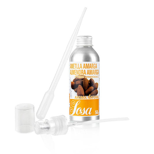 Natuurlijk bittere amandelaroma, vloeibaar, 50 g - hoogwaardig product voor bakken en koken