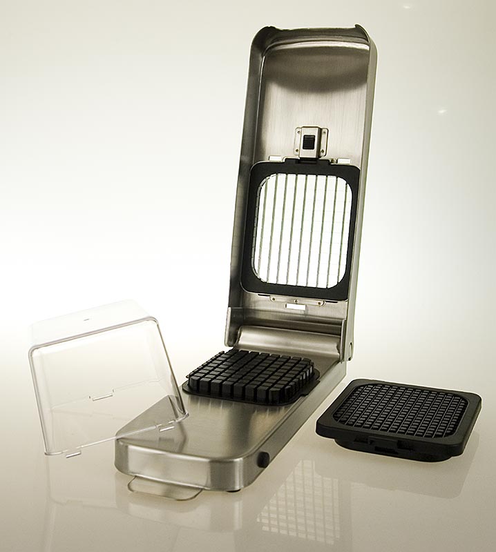 Alligator groente- en uiensnijder, roestvrij staal, 1 stuk