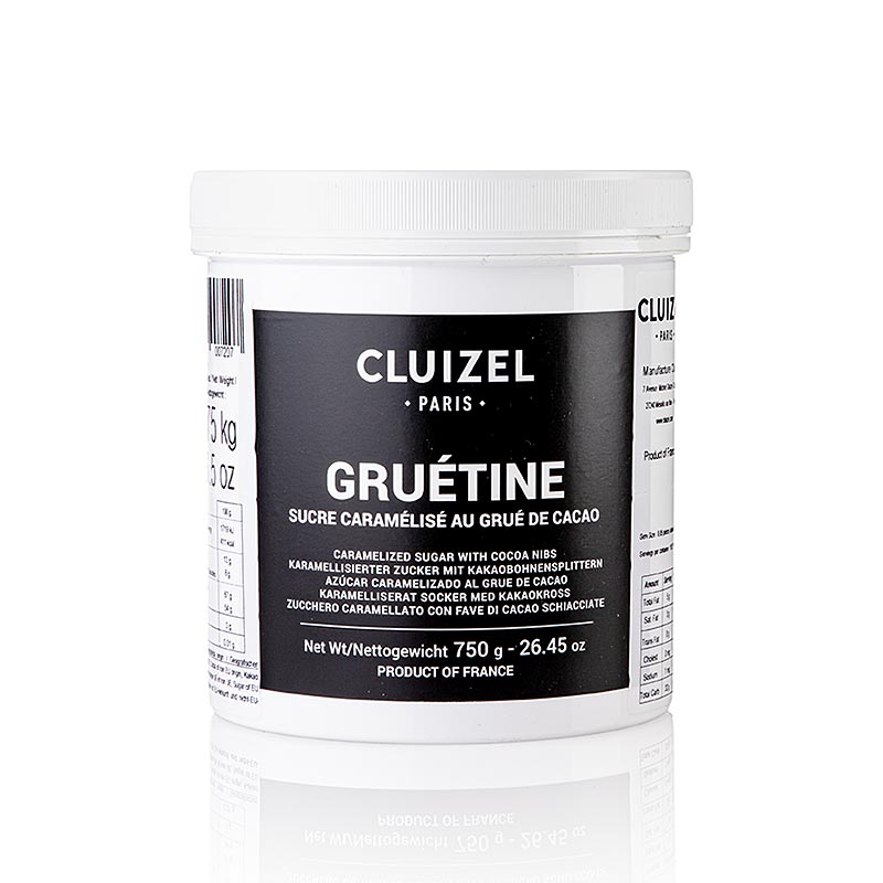 Gruetine - gekarameliseerde cacaogrue (cacaokruimels), Michel Cluizel, 750 g