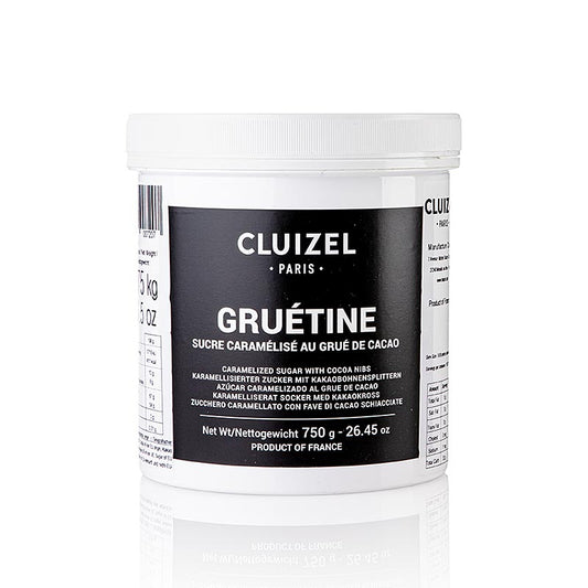 Gruetine - gekarameliseerde cacaogrue (cacaokruimels), Michel Cluizel, 750 g