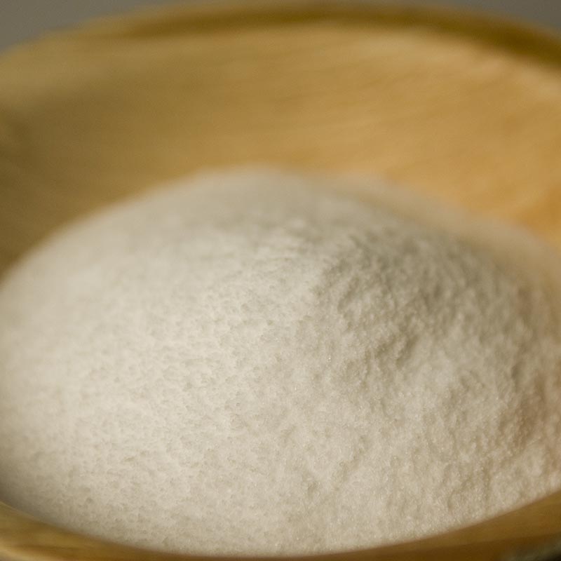Trehalose suiker, met een laag zoetgehalte, geschikt voor diepvriesbereidingen of bakken met suikerwater, verpakt in een zak van 20 kg