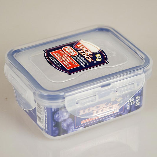 Frisheidsbox Lock &amp; Lock, 180 ml, rechthoekig, 1 st - Duurzame rechthoekige 180 ml Frisheidsbox van Lock & Lock