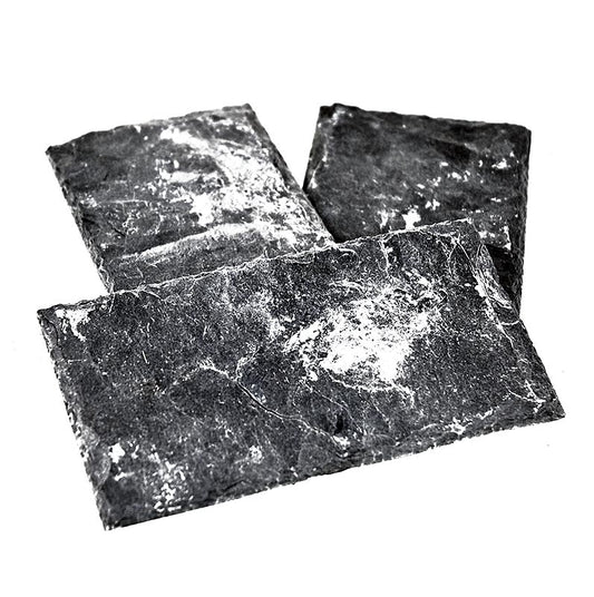 Leisteen bord, naturel, 8x15cm, 1 st