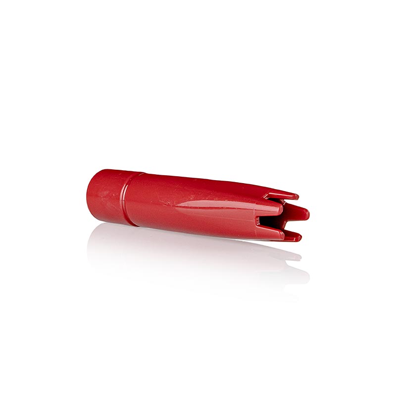 Schroefbare spuitmond ster, kunststof rood, Gourmet Whip, 1 stuk