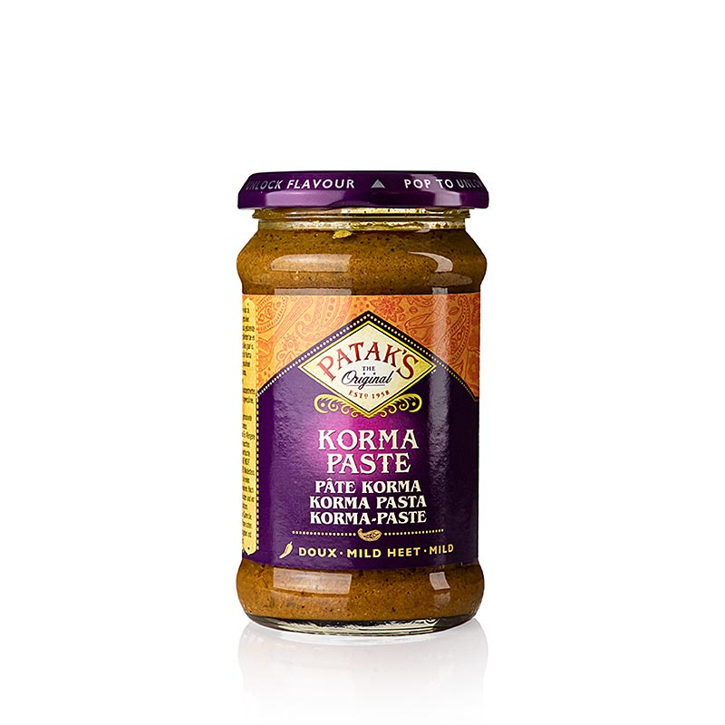 Currypasta "Korma", mild, Patak´s, 290 g