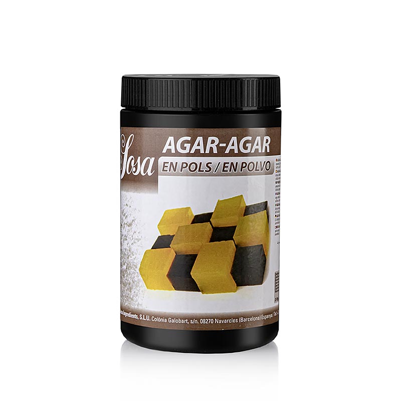 500 gram zakje Agar agar, E 406, een natuurlijk verdikkingsmiddelproduct
