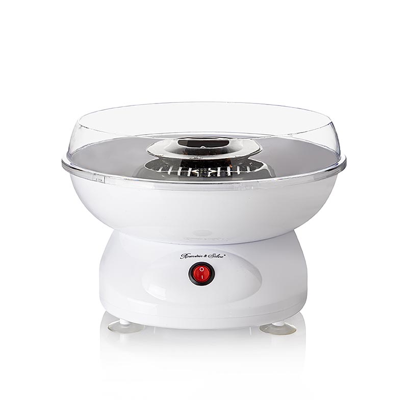 Suikerspinmachine made of plastic, approximately 268cm in diameter, 500 watt, 1 piece - perfect for making fluffy cotton candy at home or events