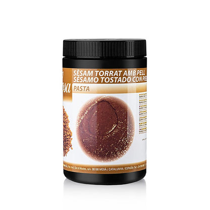 Sosa-pasta - sesam, ongepeld, geroosterd, 100%, Sesam Torrat, 1 kg