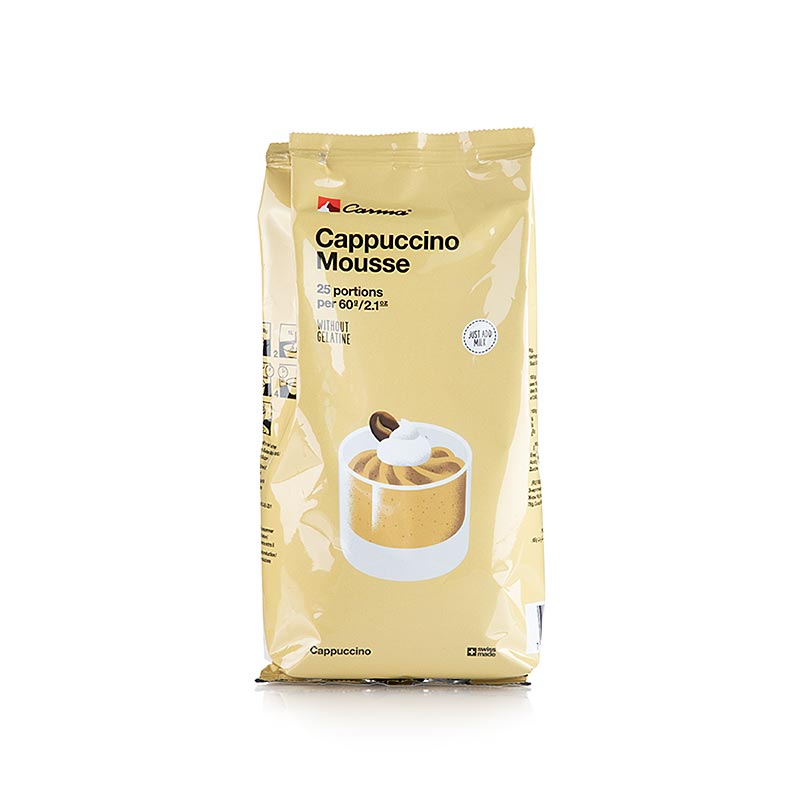 Mousse poeder - Cappuccino, 500 g: heerlijke instant cappuccino poeder voor het maken van romige en smaakvolle koffiedranken