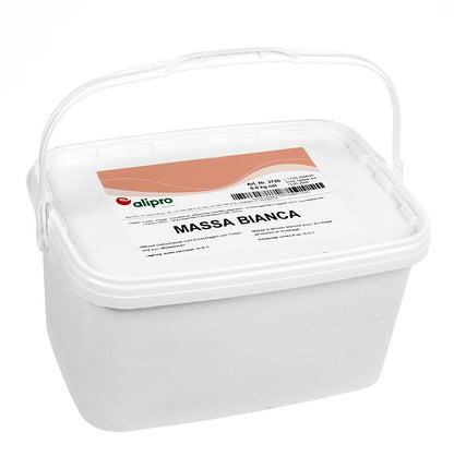Massa Bianca, rolfondant, witte decoratiemassa (vergelijkbaar met Massa Ticino), 6 kg