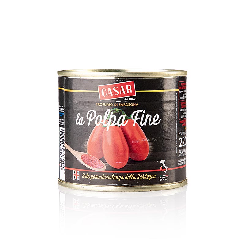 Polpadoro Finisima - tomatenbereiding, licht gezouten, uit Sardinië, 220 g