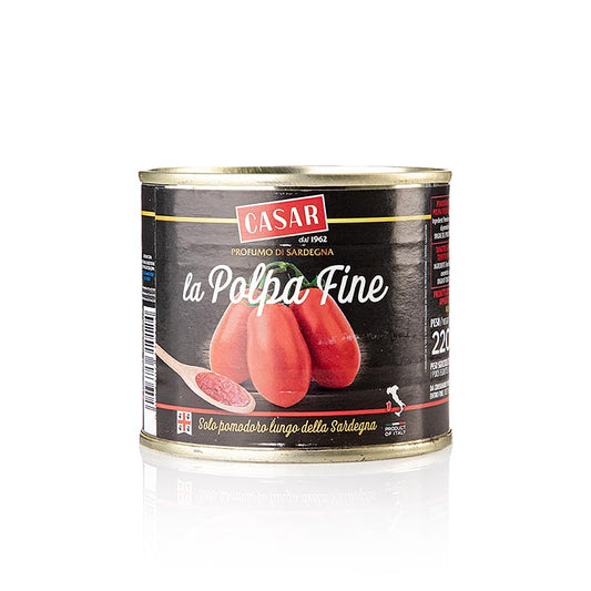 Polpadoro Finisima - tomatenbereiding, licht gezouten, uit Sardinië, 220 g