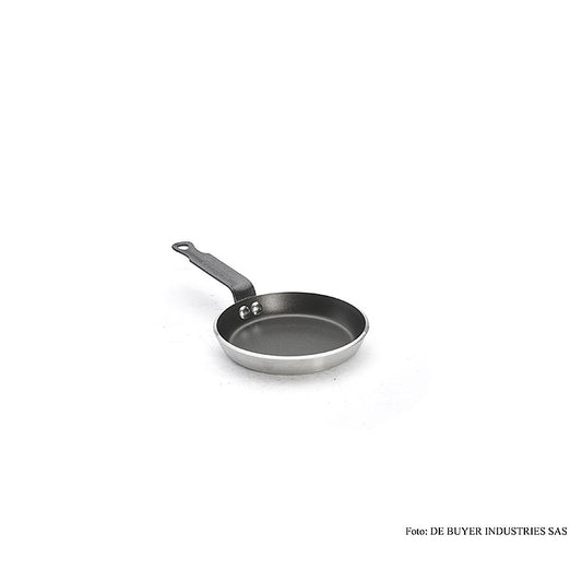 deBUYER "Choc" antiaanbak blini-pan, aluminium, ø 14 cm, 1 stuk