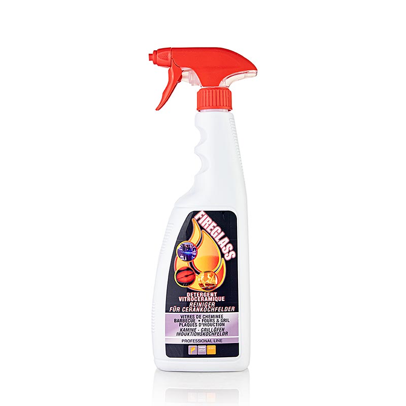 Fireglass Grill & kookplaatreiniger met sproeikop, Herold, 750 ml