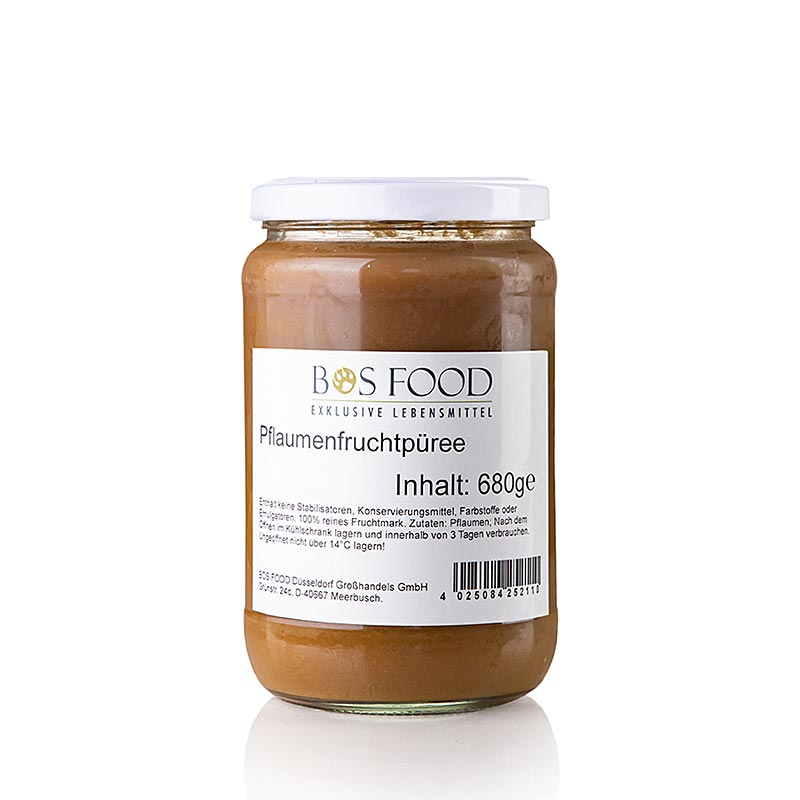 Puree/merg - pruim, fijn gezeefd, 680 g