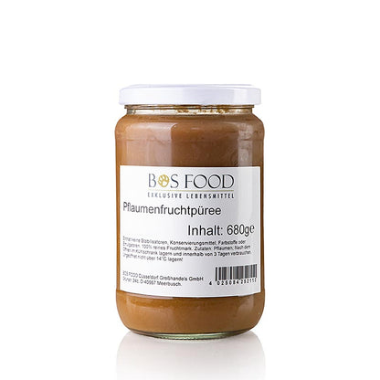 Puree/merg - pruim, fijn gezeefd, 680 g