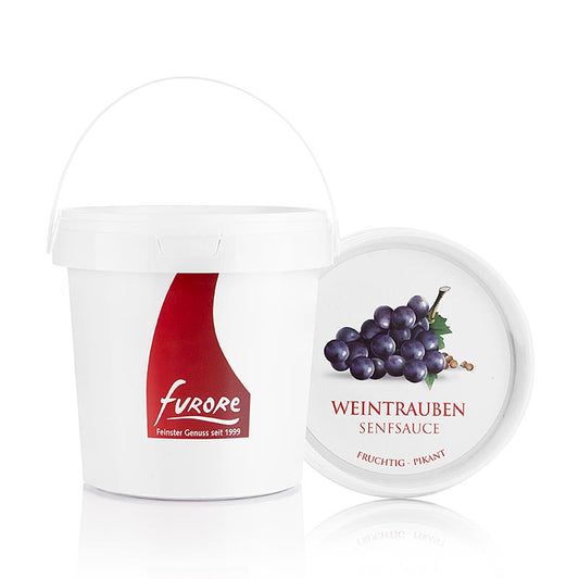 Furore - Druiven- en mosterdsaus van 13 kg, perfect voor heerlijke gerechten