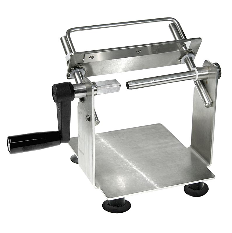 Groentensnijder voor dunne plakjes en reepjes, met een mes van 1,5mm dikte, afmetingen 20x20x20cm, 1 stuk