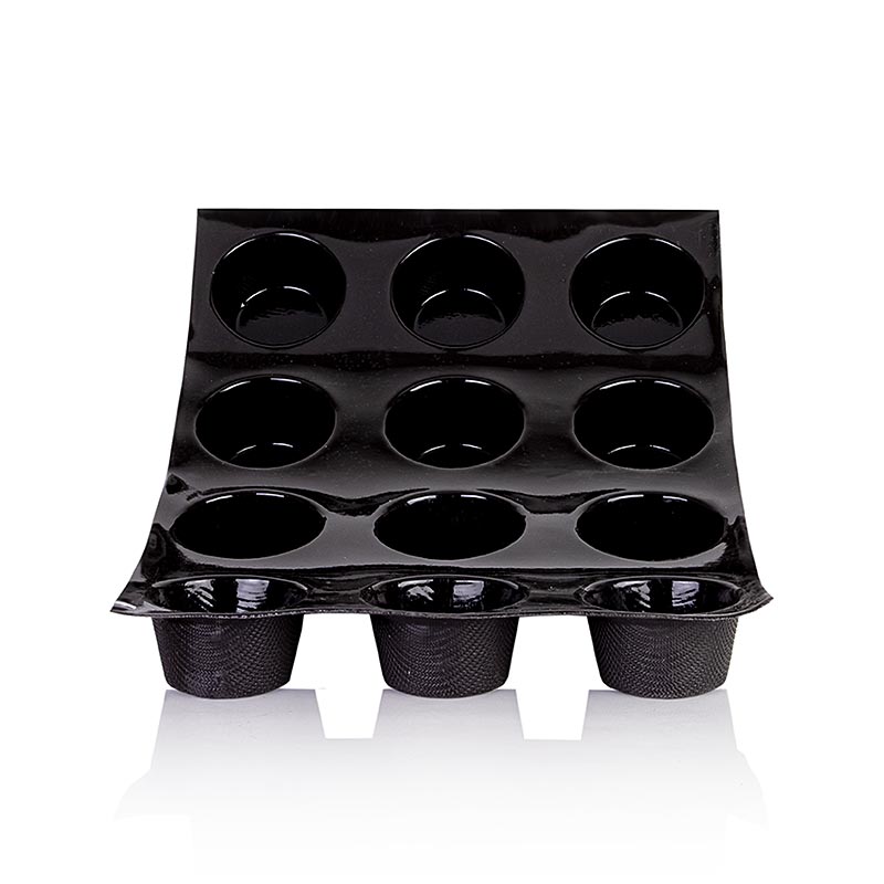 Flexipan mat voor 12 muffins met een diameter van 7,3 cm, afmetingen 30x40cm en 4 cm hoog (model 2051), 1 stuk