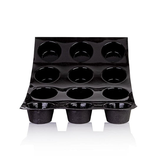 Flexipan mat voor 12 muffins met een diameter van 7,3 cm, afmetingen 30x40cm en 4 cm hoog (model 2051), 1 stuk