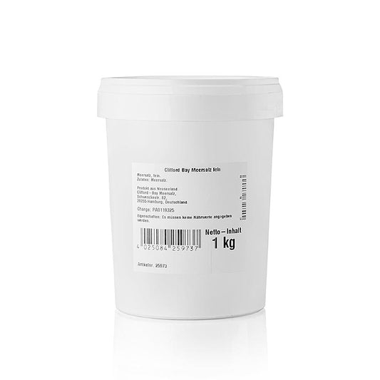Clifford Bay, fijnkorrelig zeezout, Nieuw-Zeeland, 1 kg