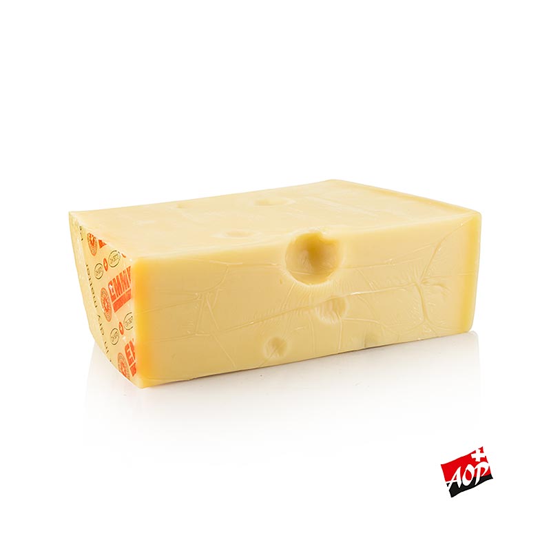 Emmentaler AOP / g.U., Zwitserse koeienmelkkaas, ca. 1,000 g