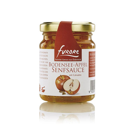 130 ml flesje Furore appel- en mosterdsaus met Calvados