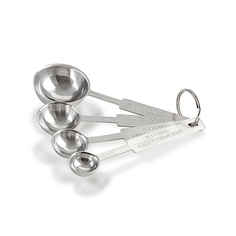 Maatlepelset, 1,25/ 2,5/ 5 /15 ml, 4-delig.