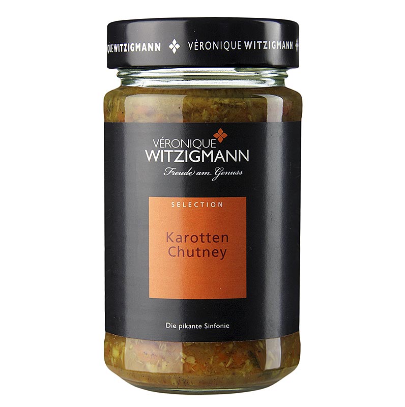 Wortelchutney, 225 ml - Een heerlijke en smaakvolle chutney gemaakt van verse wortels, perfect als bijgerecht bij verschillende gerechten