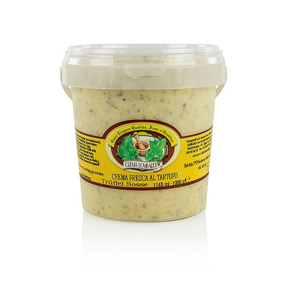 Truffelcrème, met lente- en zomertruffels - Crema fresco al Tartuffo, 1 kg